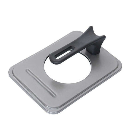 Justcook Tamago Fry Pan Lid in grey, 13x18cm, durable aluminium alloy, perfect for affordable DIY cooking solutions.