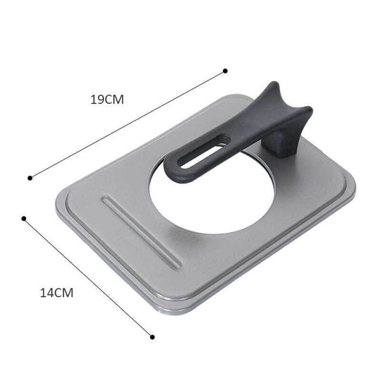 Justcook Tamago Fry Pan Lid in grey, measuring 19cm x 14cm, designed for DIY cooking and affordable quality.