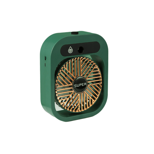 DSZ Product, feed-cond-new, feed-sl-DSZ Freight Payable, newJy Ice Fog Usb Air Conditioning Mist Humidfier Mini Fan - Green - Premium Appliances > Fans > Portable Fans from Jy ! Shop Online Buy Now at S & D's Value Store Family Business Best Customer ServiceDSZ Product, feed-cond-new, feed-sl-DSZ Freight Payable, new