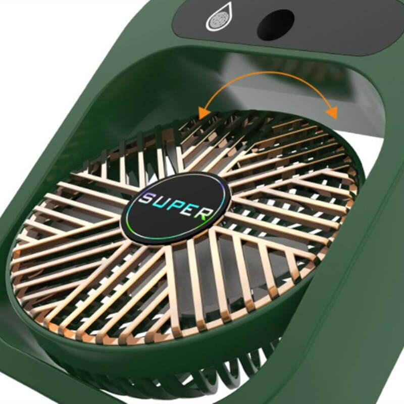 DSZ Product, feed-cond-new, feed-sl-DSZ Freight Payable, newJy Ice Fog Usb Air Conditioning Mist Humidfier Mini Fan - Green - Premium Appliances > Fans > Portable Fans from Jy ! Shop Online Buy Now at S & D's Value Store Family Business Best Customer ServiceDSZ Product, feed-cond-new, feed-sl-DSZ Freight Payable, new