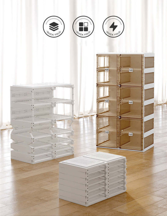 DSZ Product, feed-cond-new, feed-sl-DSZ Freight Payable, newKylin Cubes Storage Folding Shoe Box With 1 Column, 6 Grids, 3 Brown Door - Premium Home & Garden > Storage > Storage Boxes from Kylin ! Shop Online Buy Now at S & D's Value Store Family Business Best Customer ServiceDSZ Product, feed-cond-new, feed-sl-DSZ Freight Payable, new