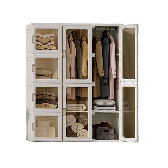 DSZ Product, feed-cond-new, feed-sl-DSZ Freight Payable, newKylin Cubes Storage Folding Cabinet Wardrobe With 12 Grids & 8 Doors & 2 Hangers - Premium Home & Garden > Storage > Clothing & Wardrobe Storage from Kylin ! Shop Online Buy Now at S & D's Value Store Family Business Best Customer ServiceDSZ Product, feed-cond-new, feed-sl-DSZ Freight Payable, new