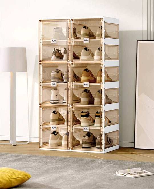 DSZ Product, feed-cond-new, feed-sl-DSZ Freight Payable, newKylin Cubes Storage Folding Shoe Box With 2 Column & 20 Grids & 10 Clear Door - Premium Home & Garden > Storage > Storage Boxes from Kylin ! Shop Online Buy Now at S & D's Value Store Family Business Best Customer ServiceDSZ Product, feed-cond-new, feed-sl-DSZ Freight Payable, new