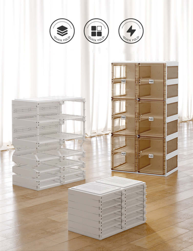 DSZ Product, feed-cond-new, feed-sl-DSZ Freight Payable, newKylin Cubes Storage Folding Shoe Box With 2 Column & 12 Grids & 6 Clear Door - Premium Home & Garden > Storage > Storage Boxes from Kylin ! Shop Online Buy Now at S & D's Value Store Family Business Best Customer ServiceDSZ Product, feed-cond-new, feed-sl-DSZ Freight Payable, new