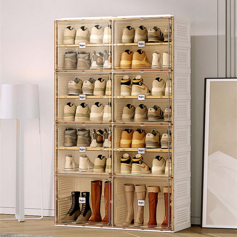 DSZ Product, feed-cond-new, feed-sl-DSZ Freight Payable, newKylin Cubes Storage Folding Shoe Cabinet With 1 Column & 5 Grids & 3 Brown Door - Premium Home & Garden > Storage > Storage Boxes from Kylin ! Shop Online Buy Now at S & D's Value Store Family Business Best Customer ServiceDSZ Product, feed-cond-new, feed-sl-DSZ Freight Payable, new