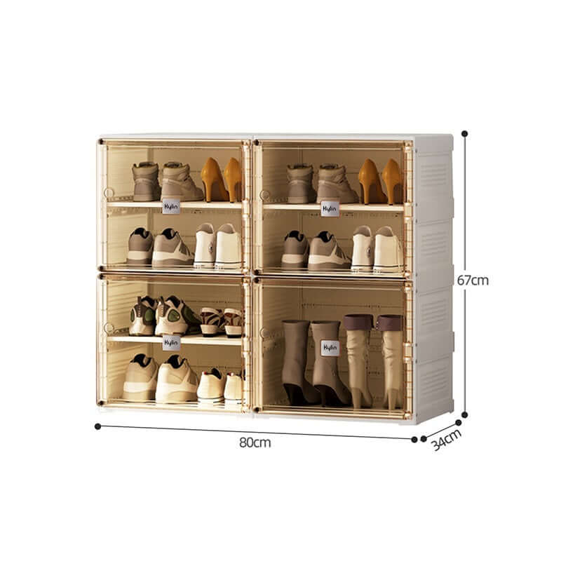 DSZ Product, feed-cond-new, feed-sl-DSZ Freight Payable, newKylin Cubes Storage Folding Shoe Cabinet With 2 Column & 7 Grids & 4 Brown Door - Premium Home & Garden > Storage > Storage Boxes from Kylin ! Shop Online Buy Now at S & D's Value Store Family Business Best Customer ServiceDSZ Product, feed-cond-new, feed-sl-DSZ Freight Payable, new