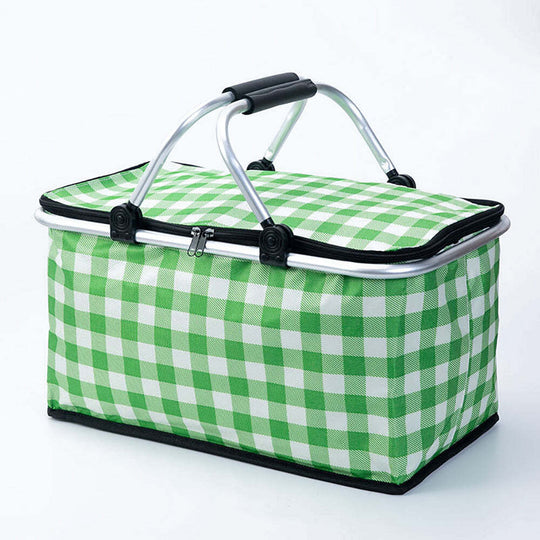 DSZ Product, feed-cond-new, feed-sl-DSZ Freight Payable, newCollapsible Outdoor Camping Portable Insulated Picnic Basket Camping Picnic Ice Pack(Green Grid) - Premium Outdoor Recreation > Camping > Camp Furniture from Jr Joyreap ! Shop Online Buy Now at S & D's Value Store Family Business Best Customer ServiceDSZ Product, feed-cond-new, feed-sl-DSZ Freight Payable, new