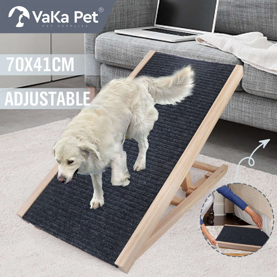 DSZ Product, feed-cond-new, feed-sl-DSZ Freight Payable, newVaka 70Cm Foldable Dog Pet Ramp Adjustable Height Dogs Stairs For Bed Sofa 82006 - Premium Pet Care > Dog Supplies > Dog Steps & Ramps from Sedy ! Shop Online Buy Now at S & D's Value Store Family Business Best Customer ServiceDSZ Product, feed-cond-new, feed-sl-DSZ Freight Payable, new