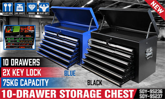 DSZ Product, feed-cond-new, feed-sl-DSZ Freight Payable, newHorusdy 10 - Drawer Tool Box Chest Toolbox Lockable Drawer Cabinet Garage Storage - Premium Home & Garden > Storage > Storage Cabinets & Lockers from Horusdy ! Shop Online Buy Now at S & D's Value Store Family Business Best Customer ServiceDSZ Product, feed-cond-new, feed-sl-DSZ Freight Payable, new