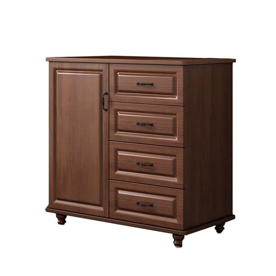 DSZ Product, feed-cond-new, feed-sl-DSZ Freight Payable, new4 Chest Of Drawers Storage Cabinet Tower Dresser Tallboy Drawer With Door - Premium Home & Garden > Storage > Clothing & Wardrobe Storage from Ehc ! Shop Online Buy Now at S & D's Value Store Family Business Best Customer ServiceDSZ Product, feed-cond-new, feed-sl-DSZ Freight Payable, new