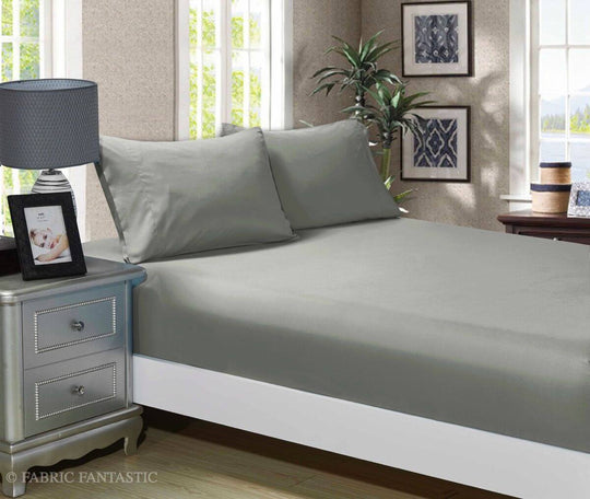 DSZ Product, feed-cond-new, feed-sl-DSZ Freight Payable1000Tc Ultra Soft Fitted Sheet & 2 Pillowcases Set - Double Size Bed - Grey - Premium Home & Garden > Bedding > Bed Sheets from Fabric Fantastic ! Shop Online Buy Now at S & D's Value Store Family Business Best Customer ServiceDSZ Product, feed-cond-new, feed-sl-DSZ Freight Payable