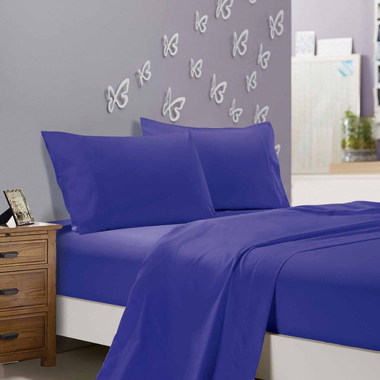 DSZ Product, feed-cond-new, feed-sl-DSZ Freight Payable1000Tc Ultra Soft Double Size Bed Royal Blue Flat & Fitted Sheet Set - Premium Home & Garden > Bedding > Bed Sheets from Fabric Fantastic ! Shop Online Buy Now at S & D's Value Store Family Business Best Customer ServiceDSZ Product, feed-cond-new, feed-sl-DSZ Freight Payable