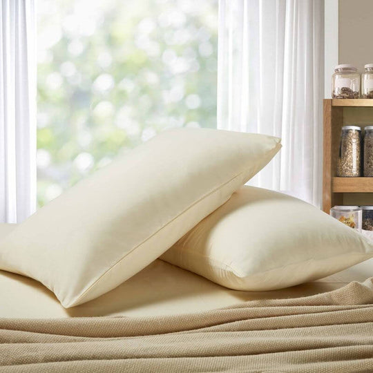 DSZ Product, feed-cond-new, feed-sl-DSZ Freight Payable1000Tc Premium Ultra Soft King Size Pillowcases 2 - Pack - Yellow Cream - Premium Home & Garden > Bedding > Pillows from Fabric Fantastic ! Shop Online Buy Now at S & D's Value Store Family Business Best Customer ServiceDSZ Product, feed-cond-new, feed-sl-DSZ Freight Payable