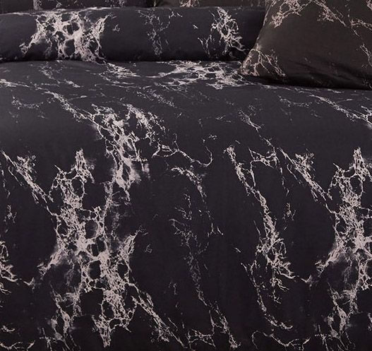 DSZ Product, feed-cond-new, feed-sl-DSZ Freight PayableBlack Marble Double Size Duvet Quilt Cover Set - Premium Home & Garden > Bedding > Duvet Covers from Fabric Fantastic ! Shop Online Buy Now at S & D's Value Store Family Business Best Customer ServiceDSZ Product, feed-cond-new, feed-sl-DSZ Freight Payable