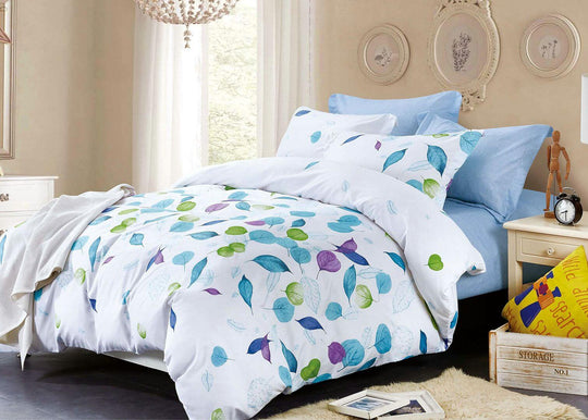 DSZ Product, feed-cond-new, feed-sl-DSZ Freight PayableLeaves King Size Duvet Quilt Cover Set - Premium Home & Garden > Bedding > Duvet Covers from Fabric Fantastic ! Shop Online Buy Now at S & D's Value Store Family Business Best Customer ServiceDSZ Product, feed-cond-new, feed-sl-DSZ Freight Payable