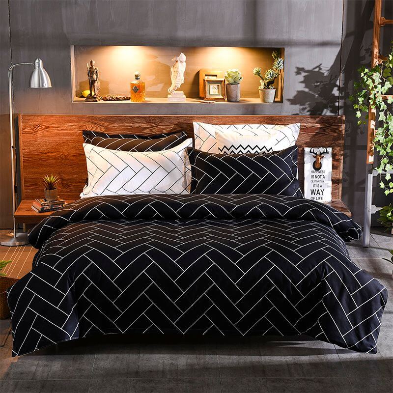 DSZ Product, feed-cond-new, feed-sl-DSZ Freight PayableBlack&White King Size Duvet Quilt Cover Set - Premium Home & Garden > Bedding > Duvet Covers from Fabric Fantastic ! Shop Online Buy Now at S & D's Value Store Family Business Best Customer ServiceDSZ Product, feed-cond-new, feed-sl-DSZ Freight Payable