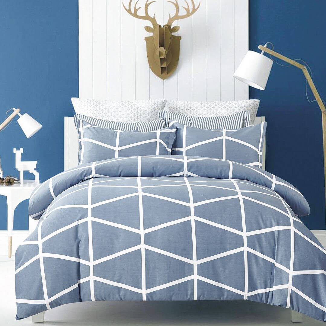 DSZ Product, feed-cond-new, feed-sl-DSZ Freight PayableMoreton King Size Duvet Quilt Cover Set - Premium Home & Garden > Bedding > Duvet Covers from Fabric Fantastic ! Shop Online Buy Now at S & D's Value Store Family Business Best Customer ServiceDSZ Product, feed-cond-new, feed-sl-DSZ Freight Payable