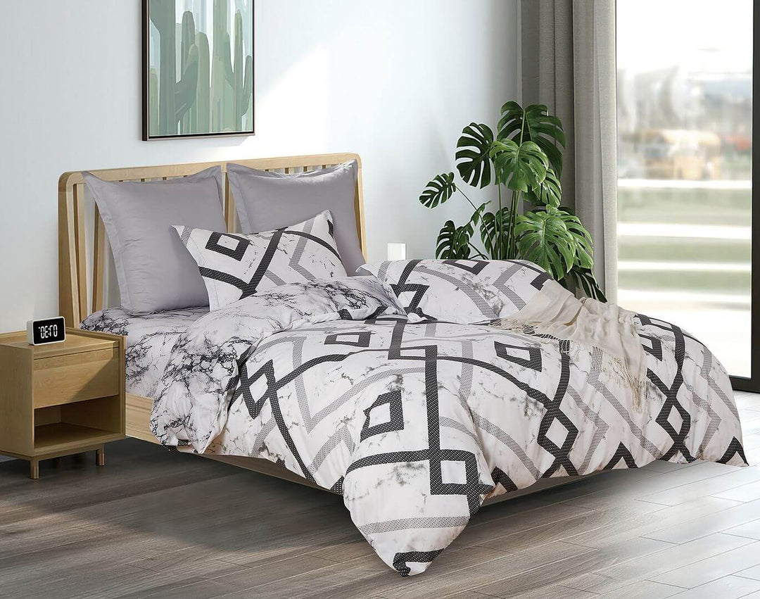 DSZ Product, feed-cond-new, feed-sl-DSZ Freight PayableAshwin King Size Quilt/Duvet Cover Set - Premium Home & Garden > Bedding > Duvet Covers from Fabric Fantastic ! Shop Online Buy Now at S & D's Value Store Family Business Best Customer ServiceDSZ Product, feed-cond-new, feed-sl-DSZ Freight Payable