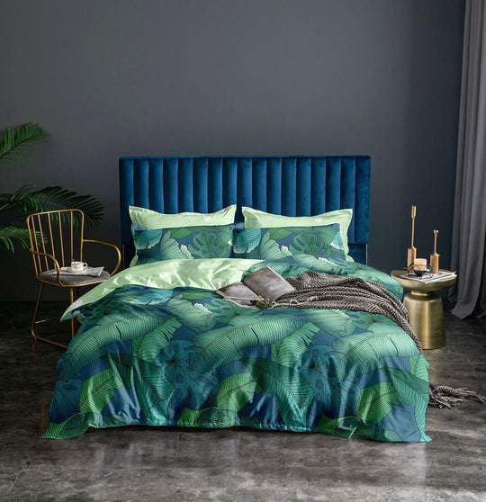 DSZ Product, feed-cond-new, feed-sl-DSZ Freight PayableKalena Leaves Quilt Cover Set - King Size - Premium Home & Garden > Bedding > Duvet Covers from Fabric Fantastic ! Shop Online Buy Now at S & D's Value Store Family Business Best Customer ServiceDSZ Product, feed-cond-new, feed-sl-DSZ Freight Payable