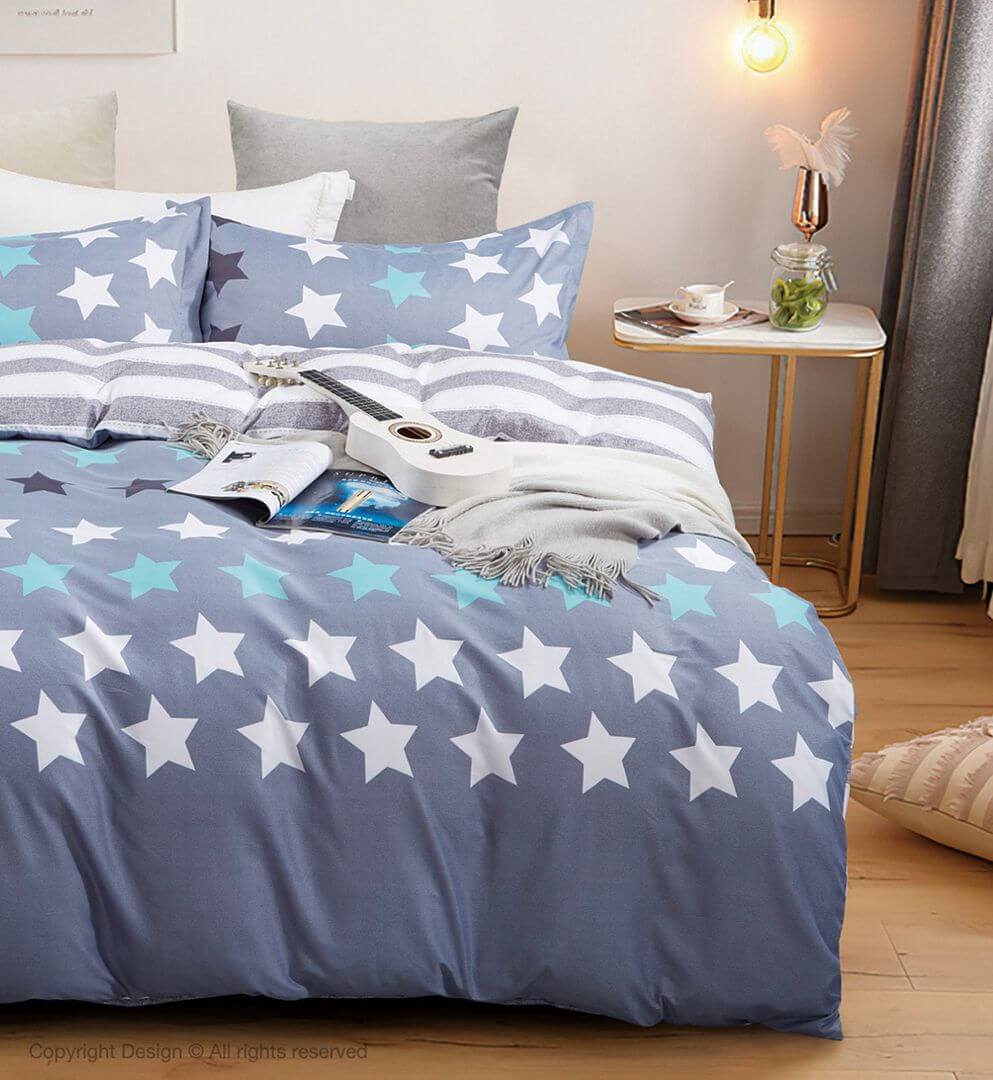 DSZ Product, feed-cond-new, feed-sl-DSZ Freight PayableStars Queen Size Quilt/Duvet Cover Set - Premium Home & Garden > Bedding > Duvet Covers from Fabric Fantastic ! Shop Online Buy Now at S & D's Value Store Family Business Best Customer ServiceDSZ Product, feed-cond-new, feed-sl-DSZ Freight Payable