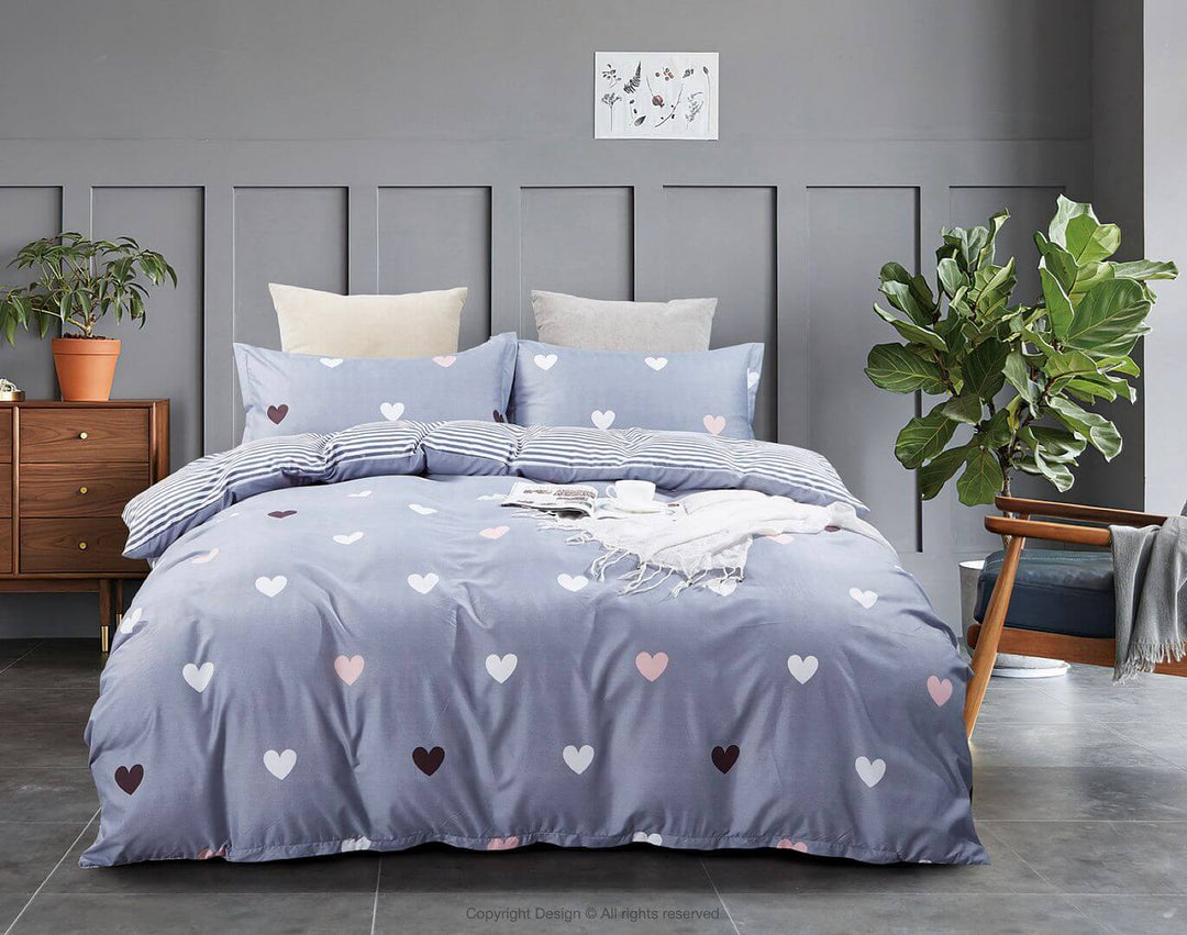 DSZ Product, feed-cond-new, feed-sl-DSZ Freight PayableLove Heart Super King Size Quilt/Duvet Cover Set - Premium Home & Garden > Bedding > Duvet Covers from Fabric Fantastic ! Shop Online Buy Now at S & D's Value Store Family Business Best Customer ServiceDSZ Product, feed-cond-new, feed-sl-DSZ Freight Payable