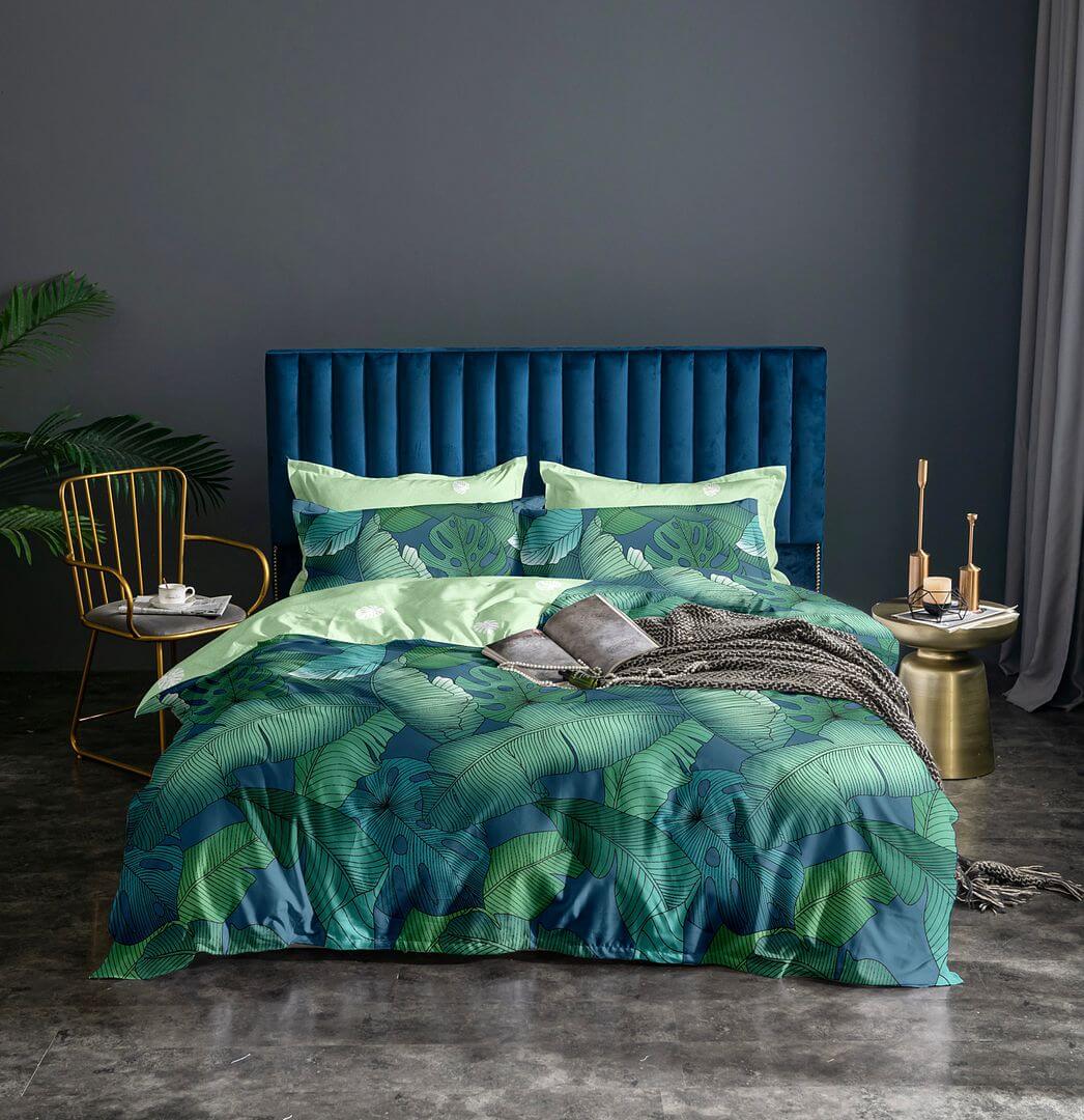 DSZ Product, feed-cond-new, feed-sl-DSZ Freight PayableKalena Leaves Quilt Cover Set - Super King Size - Premium Home & Garden > Bedding > Duvet Covers from Fabric Fantastic ! Shop Online Buy Now at S & D's Value Store Family Business Best Customer ServiceDSZ Product, feed-cond-new, feed-sl-DSZ Freight Payable