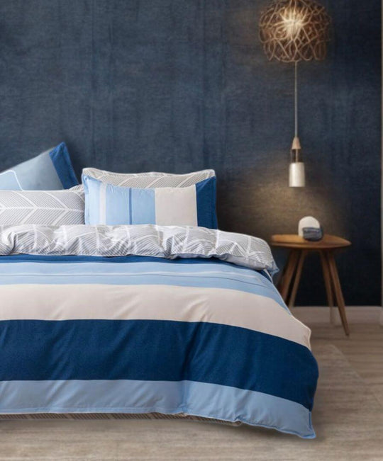 DSZ Product, feed-cond-new, feed-sl-DSZ Freight PayableMannix Striped Quilt Cover Set - Super King Size - Premium Home & Garden > Bedding > Duvet Covers from Fabric Fantastic ! Shop Online Buy Now at S & D's Value Store Family Business Best Customer ServiceDSZ Product, feed-cond-new, feed-sl-DSZ Freight Payable