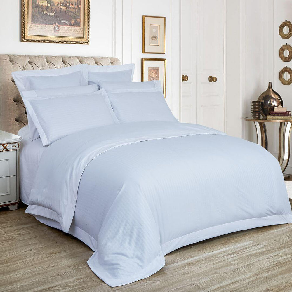 DSZ Product, feed-cond-new, feed-sl-DSZ Freight Payable1000Tc Ultra Soft Striped King Size White Duvet Quilt Cover Set - Premium Home & Garden > Bedding > Duvet Covers from Fabric Fantastic ! Shop Online Buy Now at S & D's Value Store Family Business Best Customer ServiceDSZ Product, feed-cond-new, feed-sl-DSZ Freight Payable