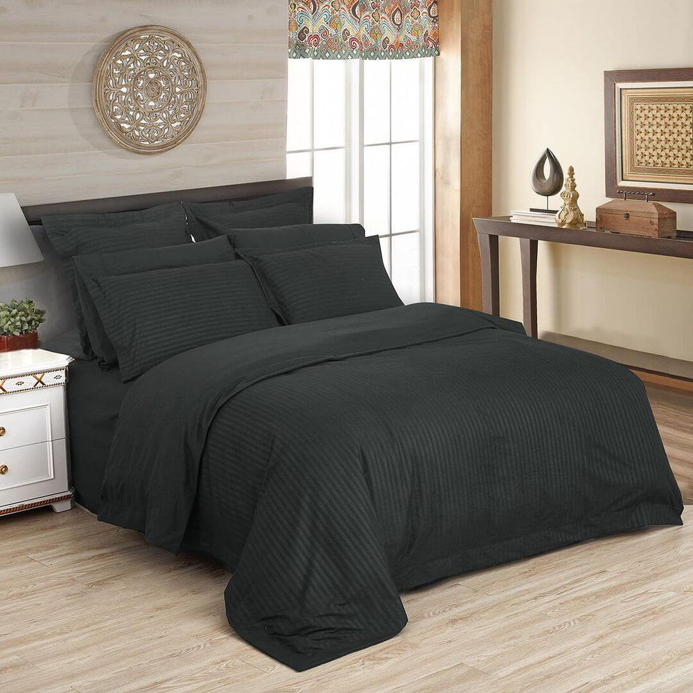 DSZ Product, feed-cond-new, feed-sl-DSZ Freight Payable1000Tc Ultra Soft Striped Super King Size Charcoal Duvet Quilt Cover Set - Premium Home & Garden > Bedding > Duvet Covers from Fabric Fantastic ! Shop Online Buy Now at S & D's Value Store Family Business Best Customer ServiceDSZ Product, feed-cond-new, feed-sl-DSZ Freight Payable