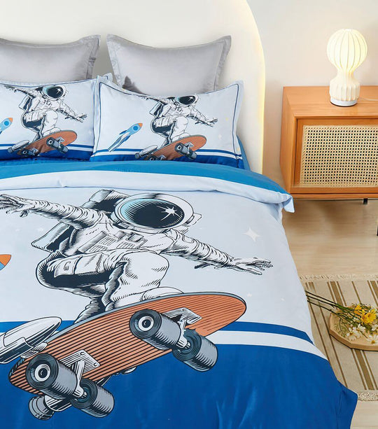 DSZ Product, feed-cond-new, feed-sl-DSZ Freight PayableAstronaut Kids Quilt Cover Set - Double Size - Premium Home & Garden > Bedding > Duvet Covers from Fabric Fantastic ! Shop Online Buy Now at S & D's Value Store Family Business Best Customer ServiceDSZ Product, feed-cond-new, feed-sl-DSZ Freight Payable