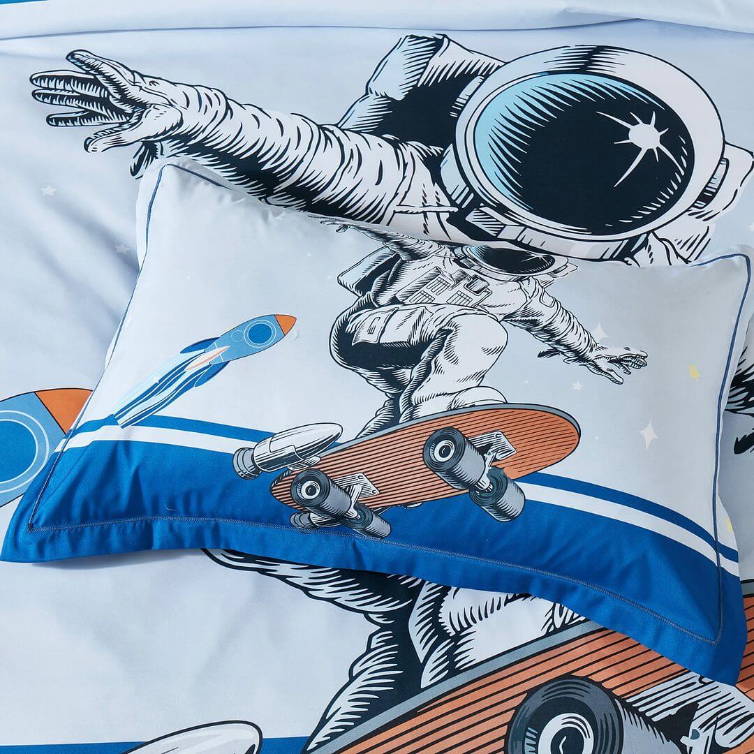 DSZ Product, feed-cond-new, feed-sl-DSZ Freight PayableAstronaut Kids Quilt Cover Set - Double Size - Premium Home & Garden > Bedding > Duvet Covers from Fabric Fantastic ! Shop Online Buy Now at S & D's Value Store Family Business Best Customer ServiceDSZ Product, feed-cond-new, feed-sl-DSZ Freight Payable