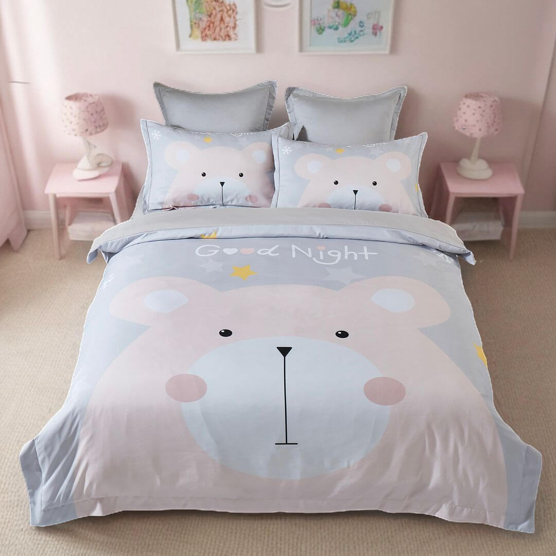 DSZ Product, feed-cond-new, feed-sl-DSZ Freight PayableBear Kids Quilt Cover Set - Double Size - Premium Home & Garden > Bedding > Duvet Covers from Fabric Fantastic ! Shop Online Buy Now at S & D's Value Store Family Business Best Customer ServiceDSZ Product, feed-cond-new, feed-sl-DSZ Freight Payable