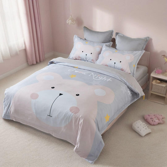 DSZ Product, feed-cond-new, feed-sl-DSZ Freight PayableBear Kids Quilt Cover Set - Double Size - Premium Home & Garden > Bedding > Duvet Covers from Fabric Fantastic ! Shop Online Buy Now at S & D's Value Store Family Business Best Customer ServiceDSZ Product, feed-cond-new, feed-sl-DSZ Freight Payable