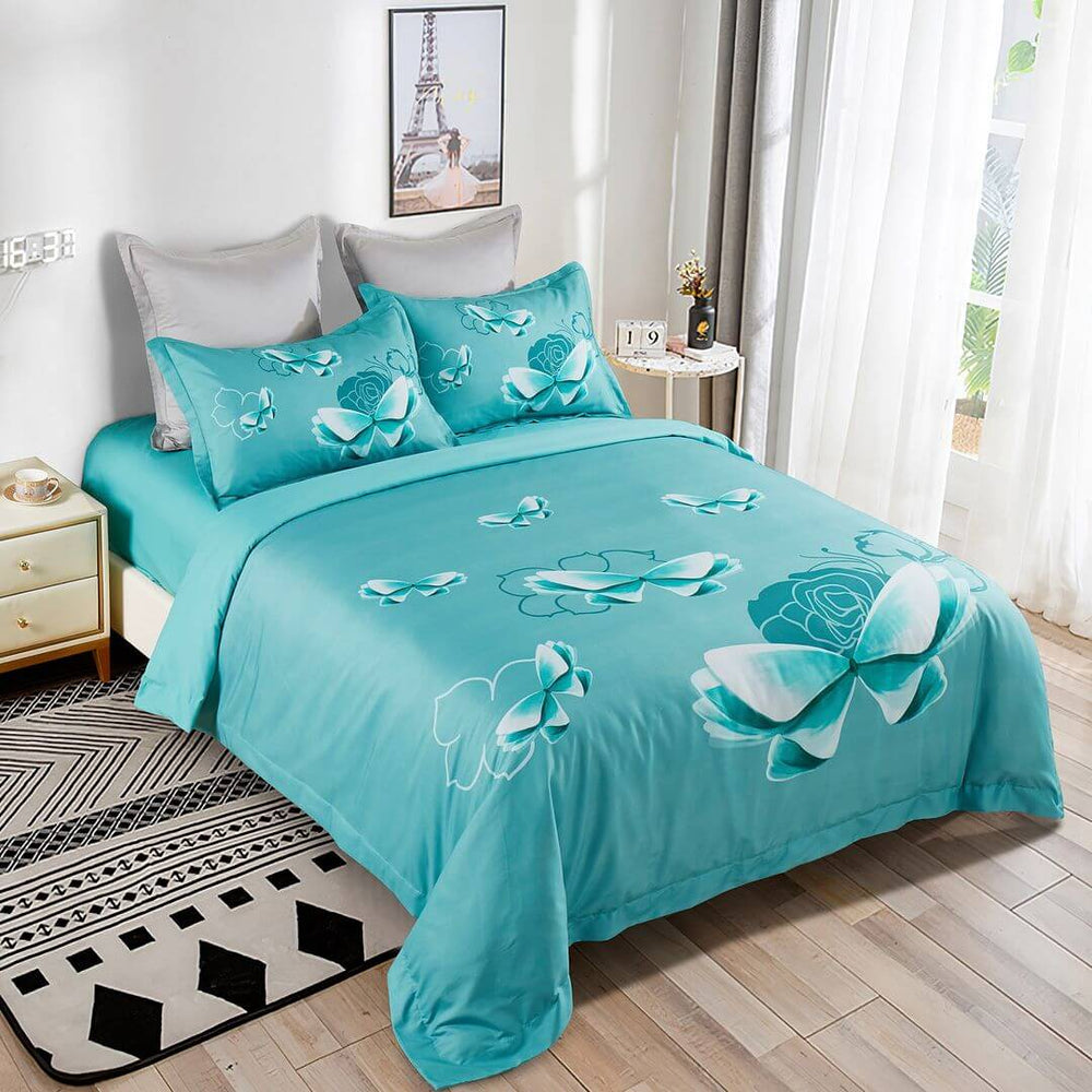 DSZ Product, feed-cond-new, feed-sl-DSZ Freight PayableButterfly Green Quilt Cover Set - King Size - Premium Home & Garden > Bedding > Duvet Covers from Fabric Fantastic ! Shop Online Buy Now at S & D's Value Store Family Business Best Customer ServiceDSZ Product, feed-cond-new, feed-sl-DSZ Freight Payable