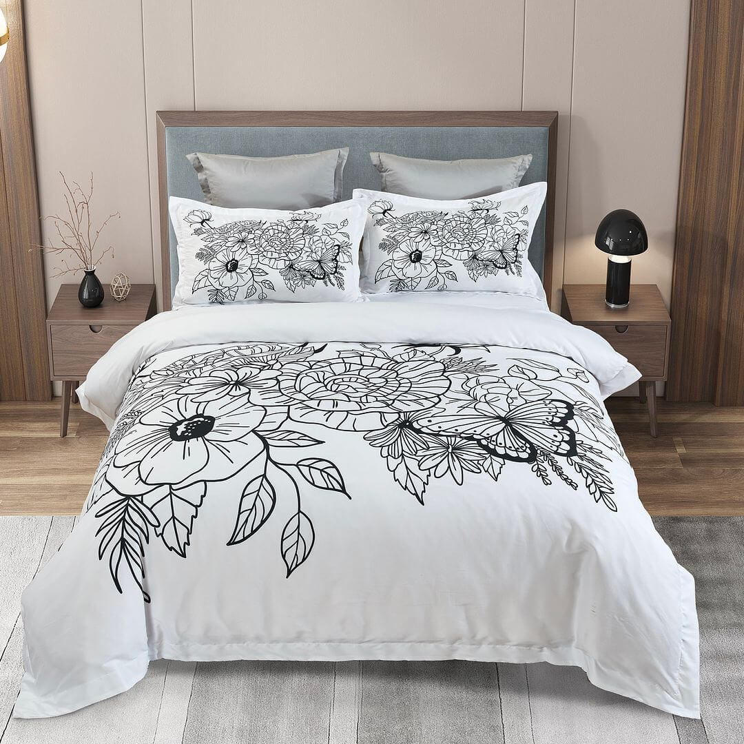 DSZ Product, feed-cond-new, feed-sl-DSZ Freight PayableViene Floral Quilt Cover Set - King Size - Premium Home & Garden > Bedding > Duvet Covers from Fabric Fantastic ! Shop Online Buy Now at S & D's Value Store Family Business Best Customer ServiceDSZ Product, feed-cond-new, feed-sl-DSZ Freight Payable