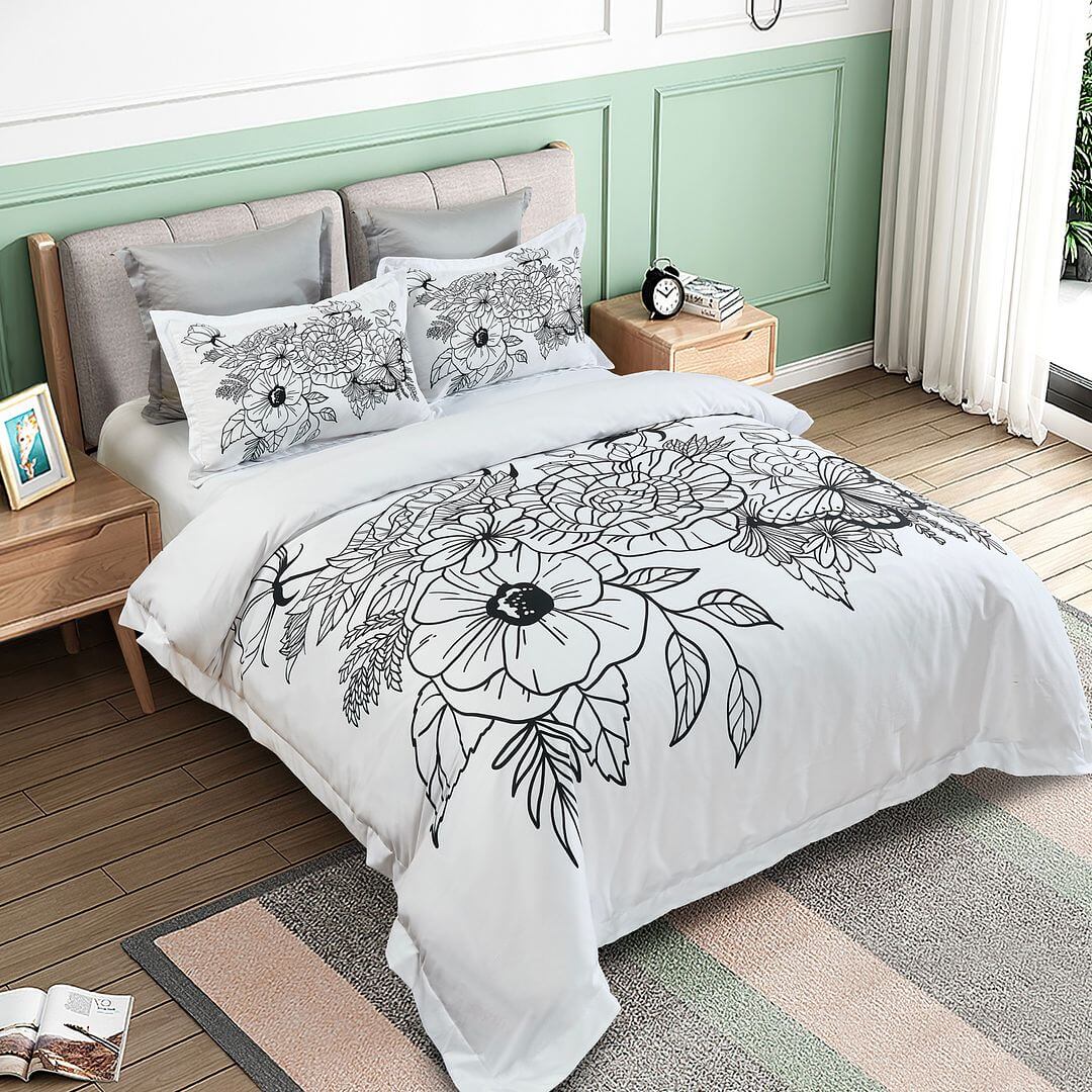 DSZ Product, feed-cond-new, feed-sl-DSZ Freight PayableViene Floral Quilt Cover Set - King Size - Premium Home & Garden > Bedding > Duvet Covers from Fabric Fantastic ! Shop Online Buy Now at S & D's Value Store Family Business Best Customer ServiceDSZ Product, feed-cond-new, feed-sl-DSZ Freight Payable