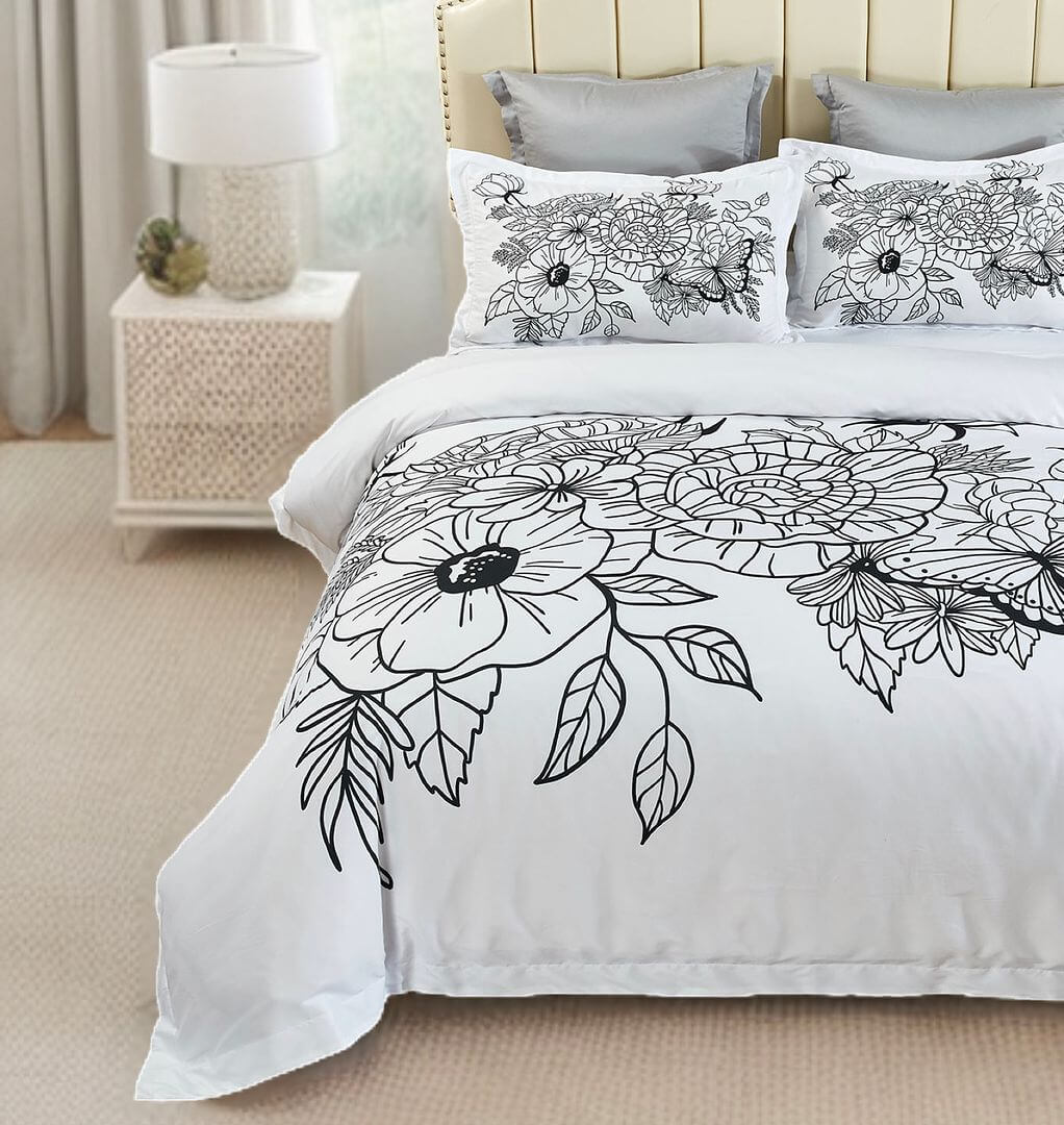 DSZ Product, feed-cond-new, feed-sl-DSZ Freight PayableViene Floral Quilt Cover Set - King Size - Premium Home & Garden > Bedding > Duvet Covers from Fabric Fantastic ! Shop Online Buy Now at S & D's Value Store Family Business Best Customer ServiceDSZ Product, feed-cond-new, feed-sl-DSZ Freight Payable