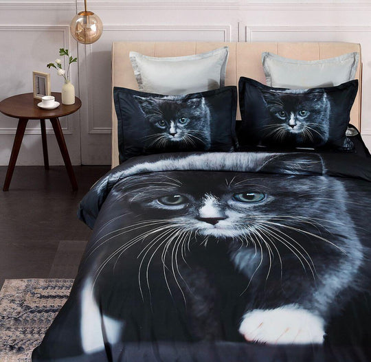 DSZ Product, feed-cond-new, feed-sl-DSZ Freight PayableCat Quilt Cover Set - King Size - Premium Home & Garden > Bedding > Duvet Covers from Fabric Fantastic ! Shop Online Buy Now at S & D's Value Store Family Business Best Customer ServiceDSZ Product, feed-cond-new, feed-sl-DSZ Freight Payable