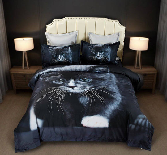 DSZ Product, feed-cond-new, feed-sl-DSZ Freight PayableCat Quilt Cover Set - King Size - Premium Home & Garden > Bedding > Duvet Covers from Fabric Fantastic ! Shop Online Buy Now at S & D's Value Store Family Business Best Customer ServiceDSZ Product, feed-cond-new, feed-sl-DSZ Freight Payable