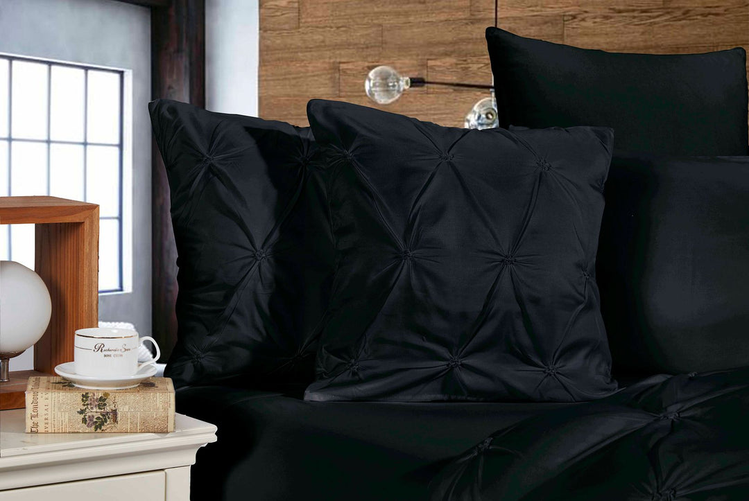 DSZ Product, feed-cond-new, feed-sl-DSZ Freight Payable, newDiamond Pintuck Premium Ultra Soft Cushion Covers 2 - Pack - Black - Premium Furniture > Sofas > Sofa Accessories from Fabric Fantastic ! Shop Online Buy Now at S & D's Value Store Family Business Best Customer ServiceDSZ Product, feed-cond-new, feed-sl-DSZ Freight Payable, new