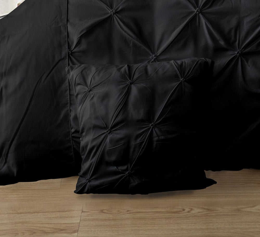 DSZ Product, feed-cond-new, feed-sl-DSZ Freight Payable, newDiamond Pintuck Premium Ultra Soft Cushion Covers 2 - Pack - Black - Premium Furniture > Sofas > Sofa Accessories from Fabric Fantastic ! Shop Online Buy Now at S & D's Value Store Family Business Best Customer ServiceDSZ Product, feed-cond-new, feed-sl-DSZ Freight Payable, new