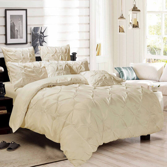 DSZ Product, feed-cond-new, feed-sl-DSZ Freight PayableDiamond Pintuck Double Size Quilt/Duvet Cover Set - Beige - Premium Home & Garden > Bedding > Duvet Covers from Fabric Fantastic ! Shop Online Buy Now at S & D's Value Store Family Business Best Customer ServiceDSZ Product, feed-cond-new, feed-sl-DSZ Freight Payable