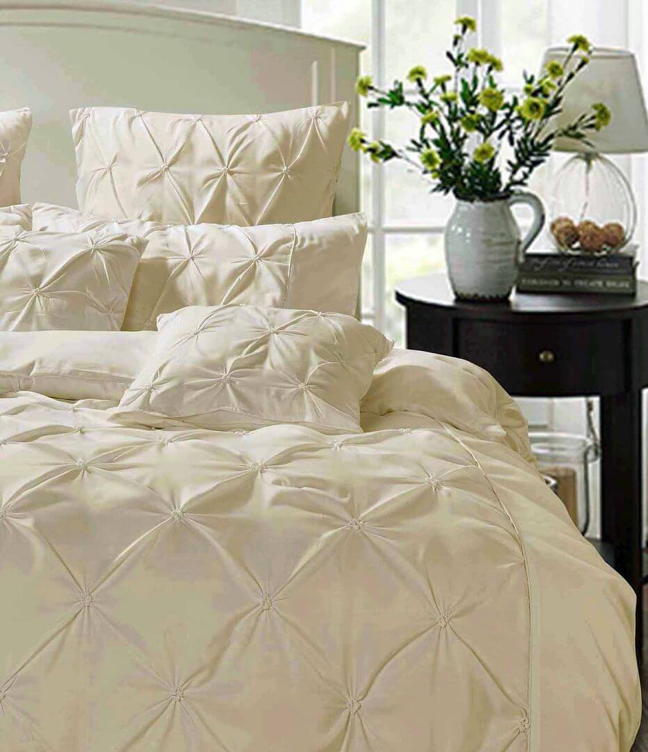 DSZ Product, feed-cond-new, feed-sl-DSZ Freight PayableDiamond Pintuck Double Size Quilt/Duvet Cover Set - Beige - Premium Home & Garden > Bedding > Duvet Covers from Fabric Fantastic ! Shop Online Buy Now at S & D's Value Store Family Business Best Customer ServiceDSZ Product, feed-cond-new, feed-sl-DSZ Freight Payable