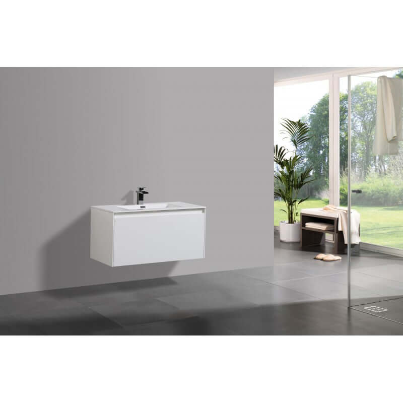 DSZ Product, feed-cond-new, feed-sl-DSZ Freight Payable, newPrado Wall Hung Bathroom Vanity 1200Mm Gloss White - Premium Home & Garden > DIY > Kitchen & Bathroom DIY from Belbagno ! Shop Online Buy Now at S & D's Value Store Family Business Best Customer ServiceDSZ Product, feed-cond-new, feed-sl-DSZ Freight Payable, new