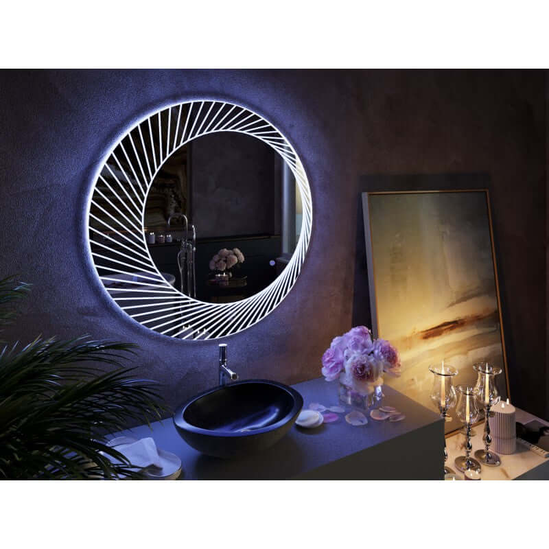 DSZ Product, feed-cond-new, feed-sl-DSZ Freight Payable, newBucciano Round Led Bathroom Wall Mirror - Premium Home & Garden > Decor > Mirrors from Belbagno ! Shop Online Buy Now at S & D's Value Store Family Business Best Customer ServiceDSZ Product, feed-cond-new, feed-sl-DSZ Freight Payable, new