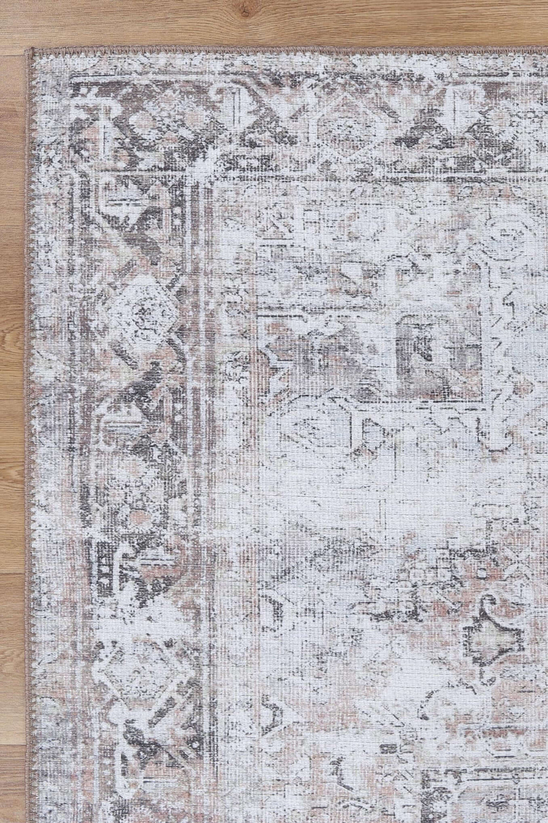 Babylon Machine-Washable rug, 160x230, affordable quality, DIY style, elegant design for bedroom or living room.