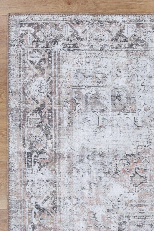 Babylon Machine-Washable rug, 160x230, affordable quality, DIY style, elegant design for bedroom or living room.