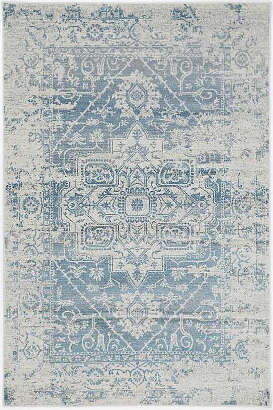 DSZ Product, feed-cond-new, feed-sl-DSZ Freight Payable, newDelicate Audrey Ivory Blue Rug 160 X 230 - Premium Home & Garden > Rugs > Floor Rugs from DSZ ! Shop Online Buy Now at S & D's Value Store Family Business Best Customer ServiceDSZ Product, feed-cond-new, feed-sl-DSZ Freight Payable, new