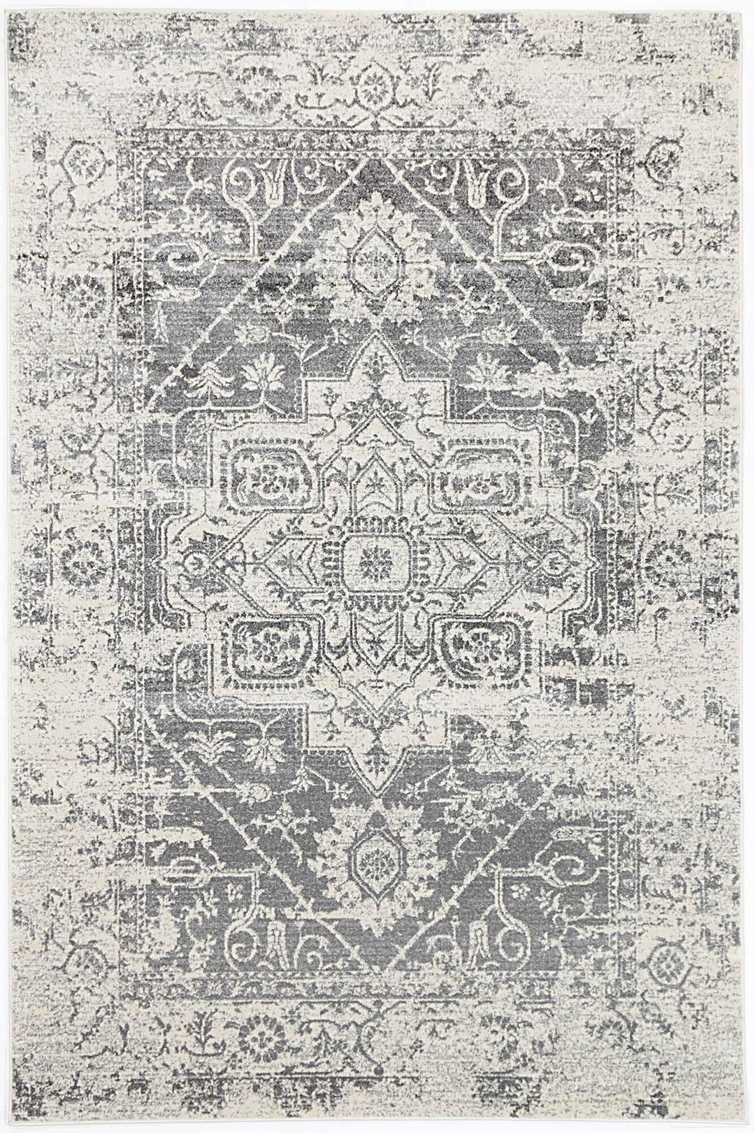 DSZ Product, feed-cond-new, feed-sl-DSZ Freight Payable, newDelicate Audrey Ivory Grey Rug 160 X 230 - Premium Home & Garden > Rugs > Floor Rugs from DSZ ! Shop Online Buy Now at S & D's Value Store Family Business Best Customer ServiceDSZ Product, feed-cond-new, feed-sl-DSZ Freight Payable, new