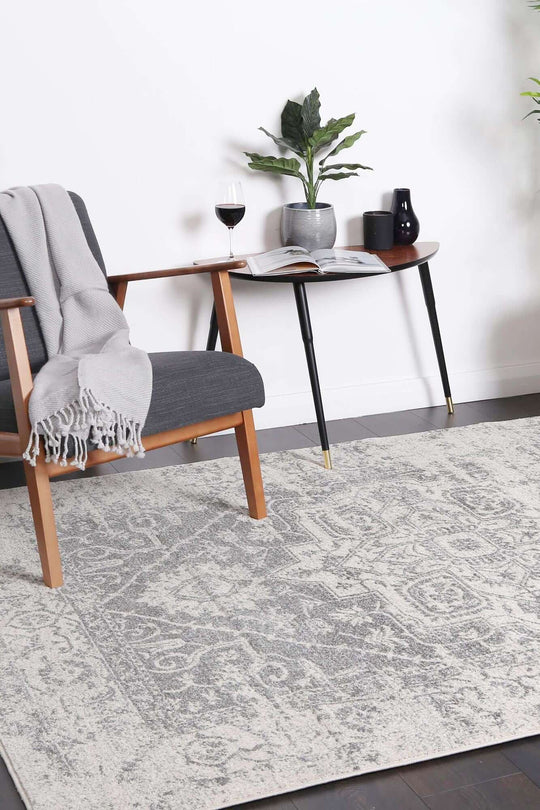 DSZ Product, feed-cond-new, feed-sl-DSZ Freight Payable, newDelicate Audrey Ivory Grey Rug 160 X 230 - Premium Home & Garden > Rugs > Floor Rugs from DSZ ! Shop Online Buy Now at S & D's Value Store Family Business Best Customer ServiceDSZ Product, feed-cond-new, feed-sl-DSZ Freight Payable, new